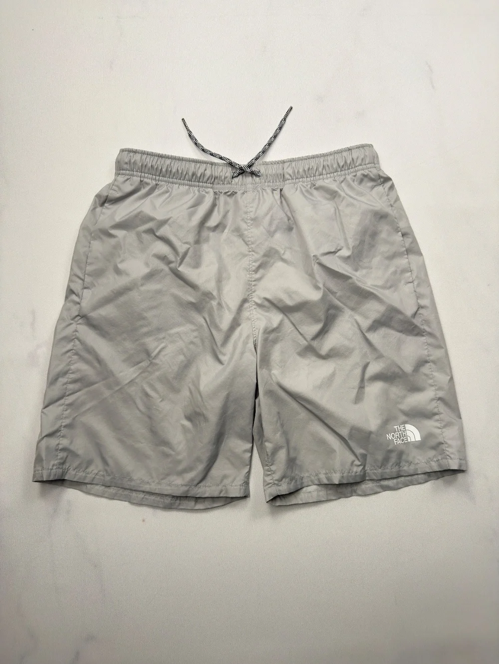 The North Face Boys' Shorts Gray Elastic Waist - Boys 14/16